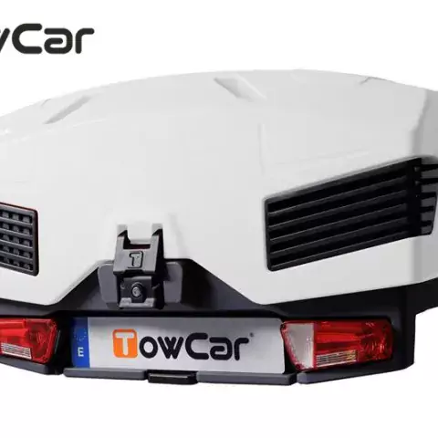 Obrázok TowCar TowBox EVO biely, na ťažné zariadenie